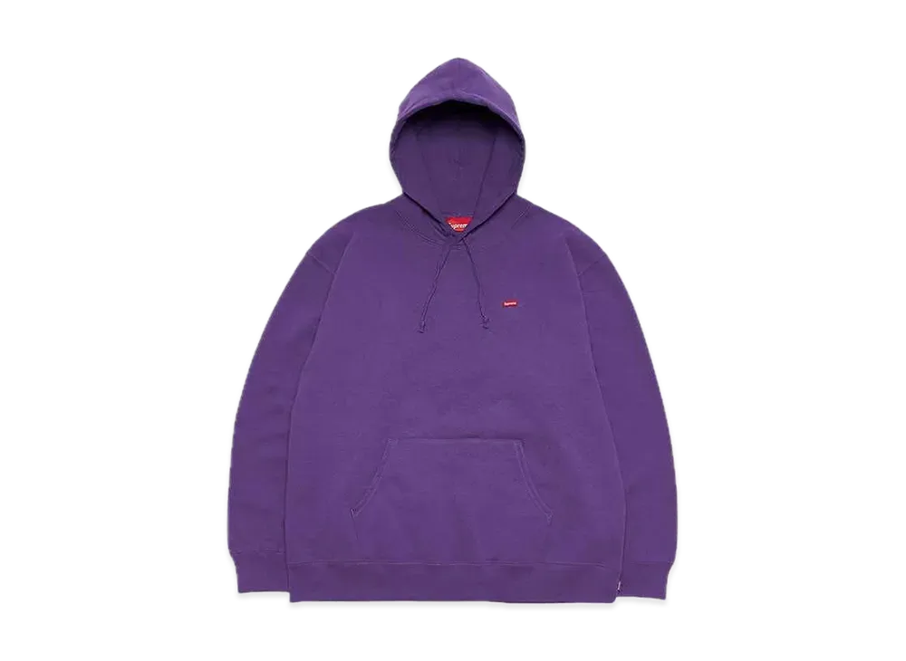 Supreme Small Box Hooded Sweatshirt "Purple" (22SS)