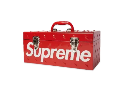 Supreme Diamond Plate Tool Box "Red"