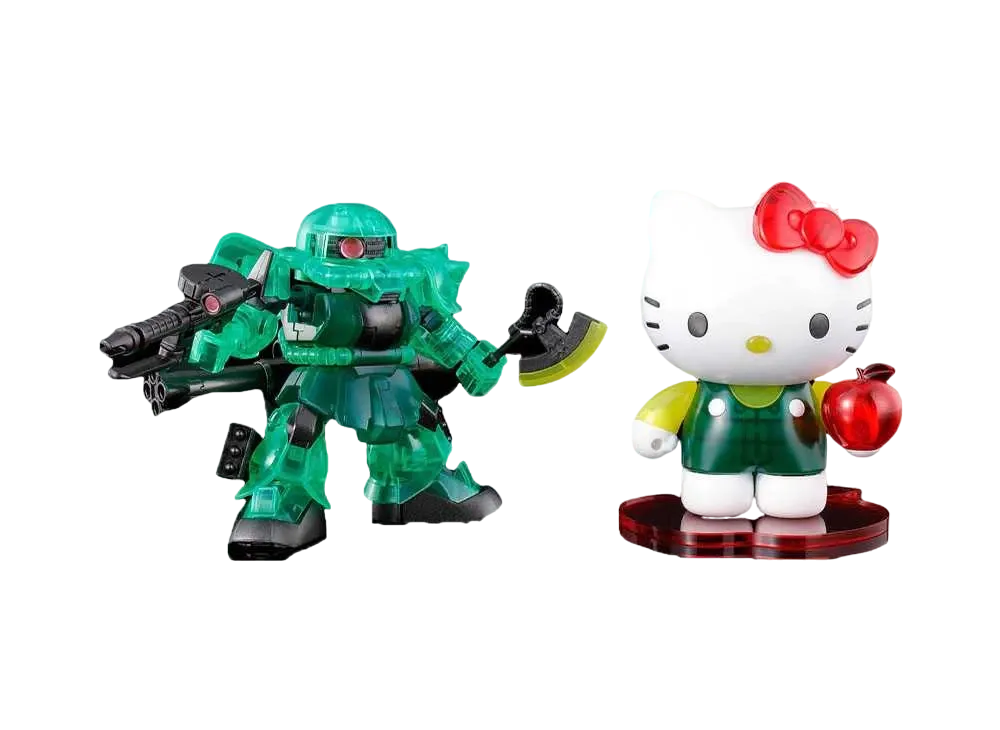 Hello Kitty / Zaku II [SD Gundam Cross Silhouette] [Clear Color]