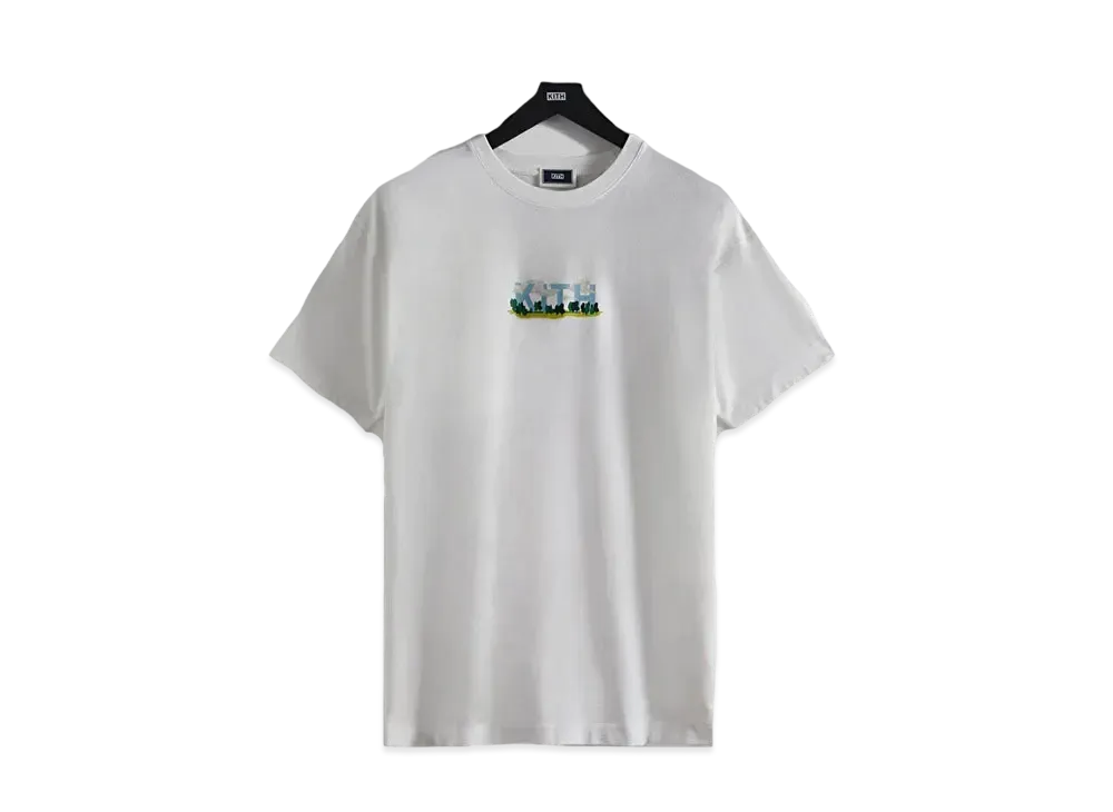 KITH Cloud Logo Tee "White"
