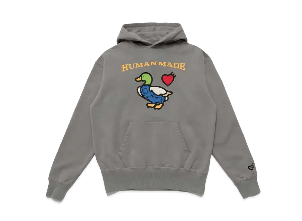HUMAN MADE DUCK HOODIE "Grey"