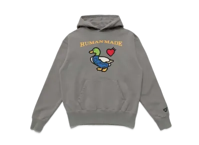 HUMAN MADE DUCK HOODIE "Grey"