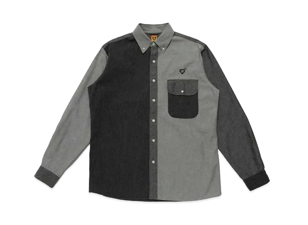 HUMAN MADE CRAZY CHAMBRAY SHIRT "Black"