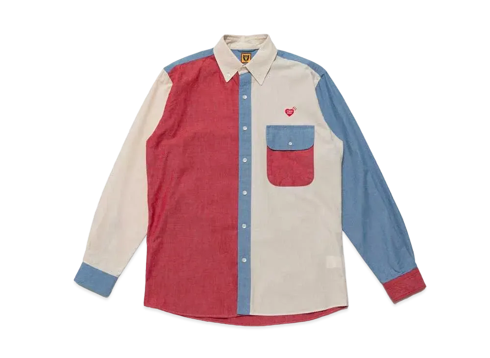 HUMAN MADE CRAZY CHAMBRAY SHIRT "Red"
