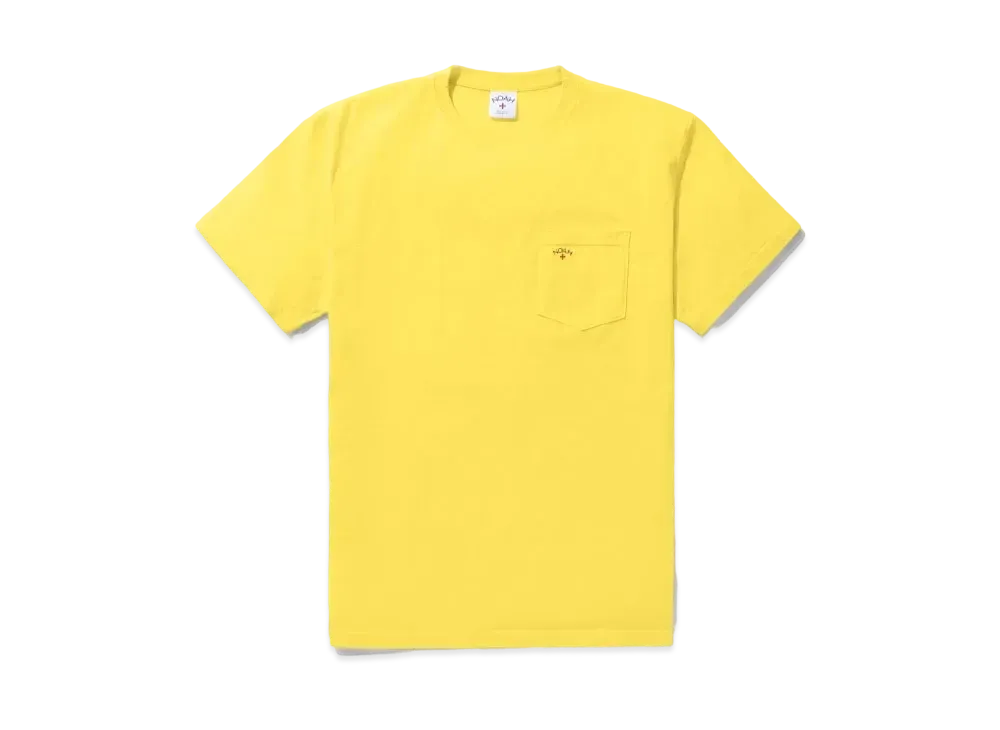 Noah Pocket Tee "Cyber Yellow"