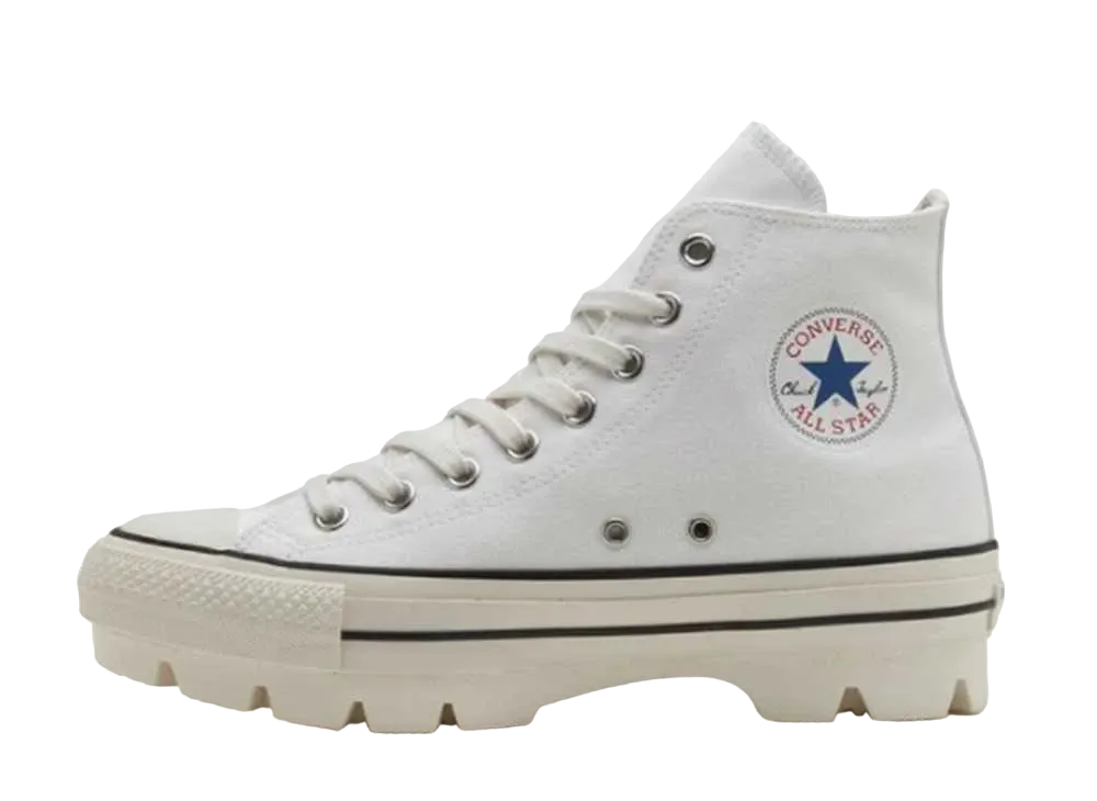 Converse All Star 100 Chunk Hi "White"