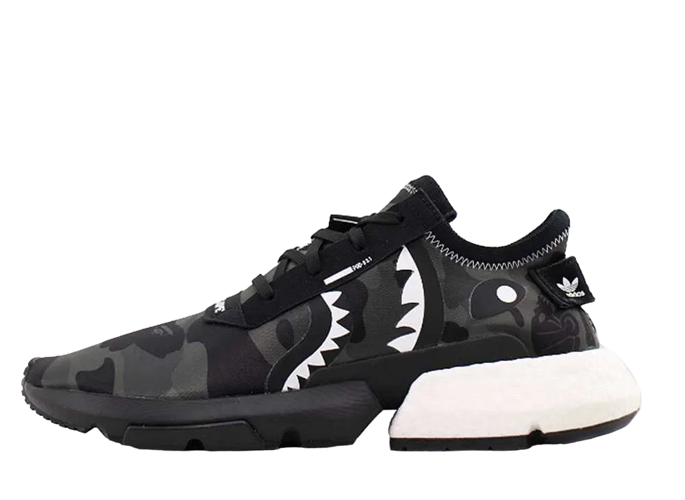 adidas × A Bathing Ape × Neighborhood POD-S 3.1 "Black"