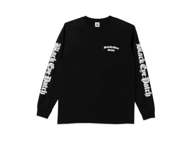 BlackEyePatch ALL CITY BLACKLETTER L/S TEE "Black"