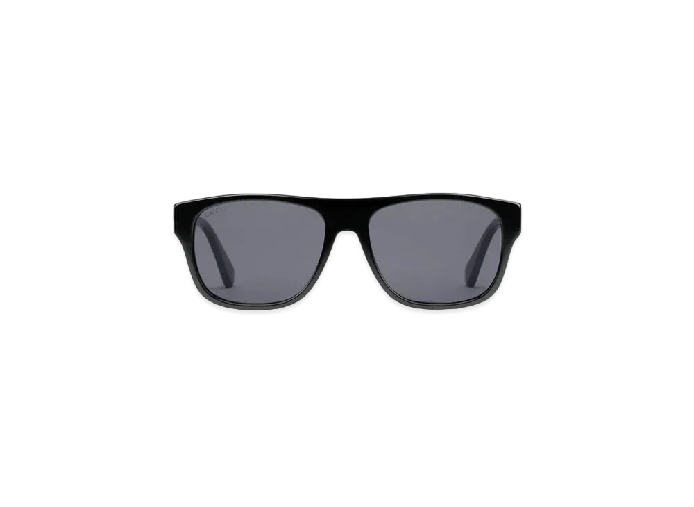 グッチ スクエアフレーム アセテート サングラス