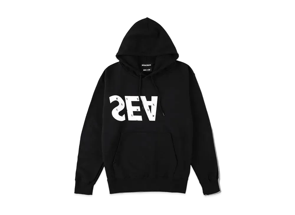 WIND AND SEA x XXX (MONOGRAM) HOODIE "Black"
