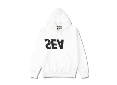 WIND AND SEA x XXX (MONOGRAM) HOODIE "White"