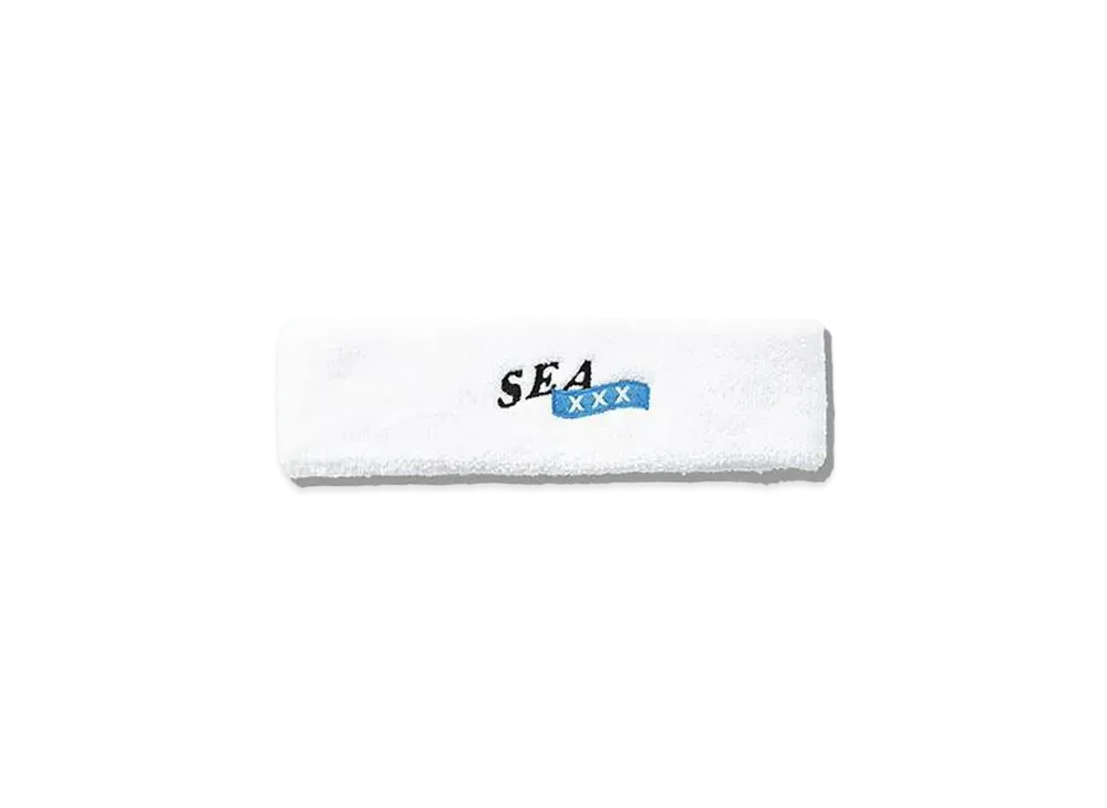 WIND AND SEA x XXX HAIR BAND "White"