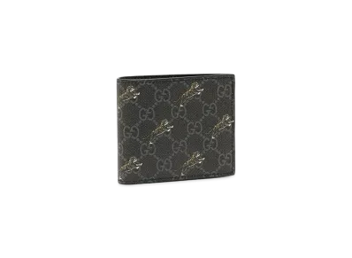 GUCCI GG Supreme Tiger Print Coin Wallet