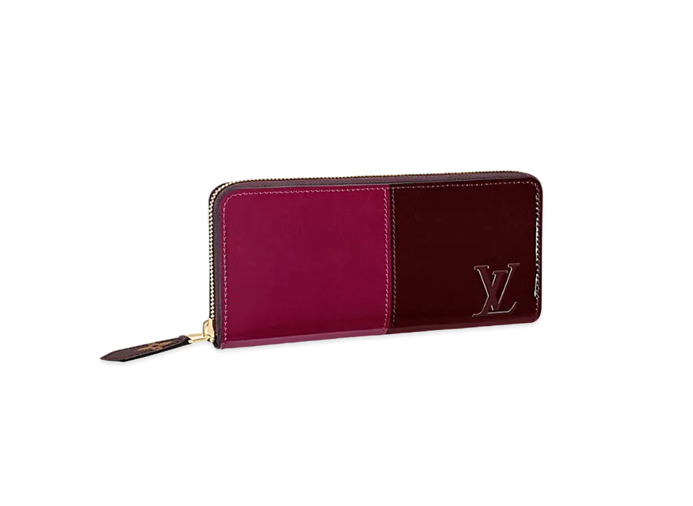 Louis Vuitton Vernis Portefeuille Miroir "Magenta"