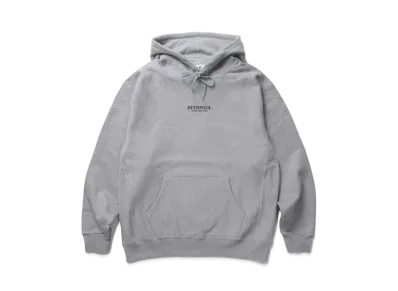 APHRODITEGANG SMOKE WEED ONLY HEAVY WEIGHT HOODED SWEAT SHIRT "Grey"