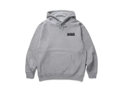 APHRODITEGANG NAMEDARUMA LOGO HEAVY WEIGHT HOODED SWEAT SHIRT "Grey"