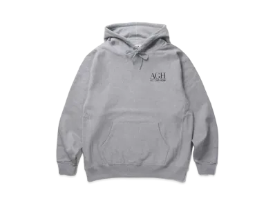 APHRODITEGANG AGH LOGO HEAVY WEIGHT HOODED SWEAT SHIRT "Grey"