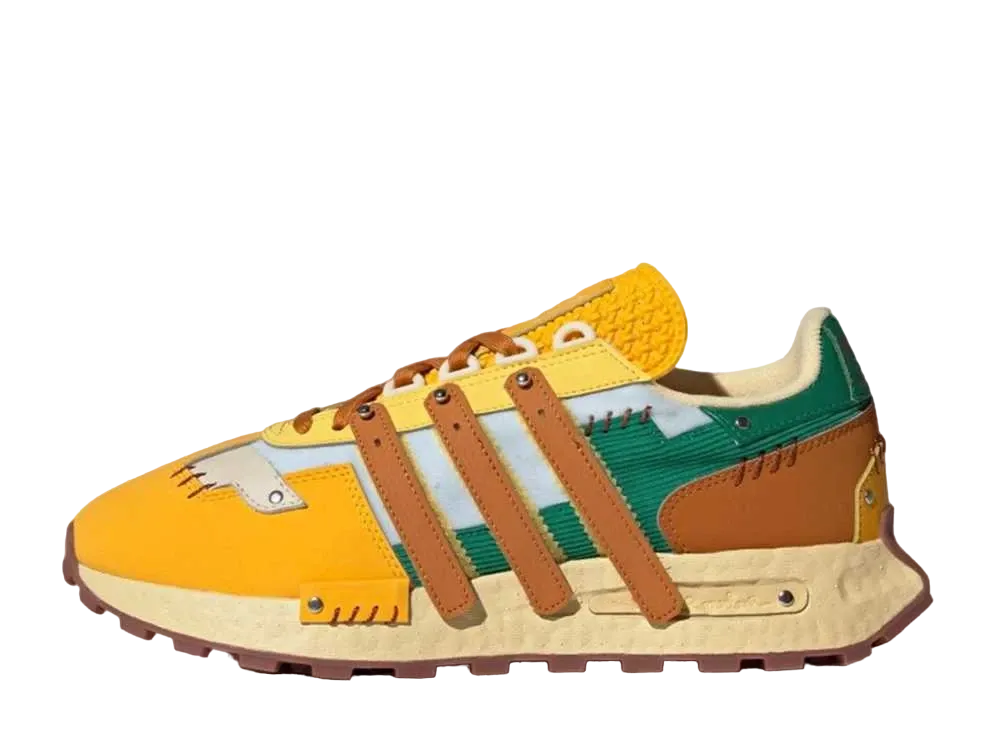 メルティング サッドネス × アディダス レトロピー E5 "スカイ ティント/ワイルド セピア/ボウルド グリーン"