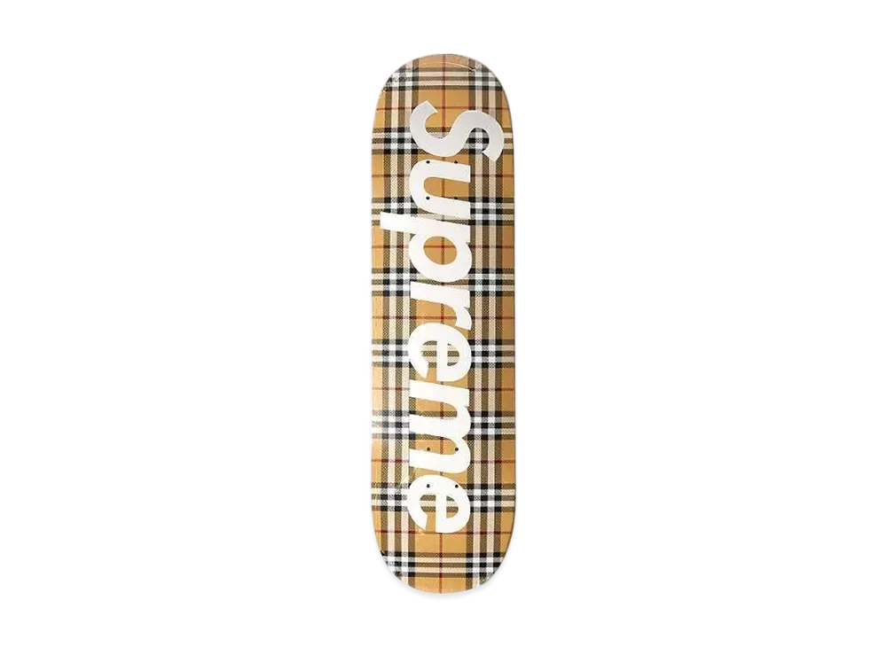 Supreme / Burberry Skateboard "Beige"