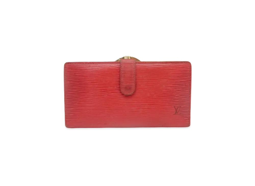 Louis Vuitton Continental Viennois Epi "Castilean Red"