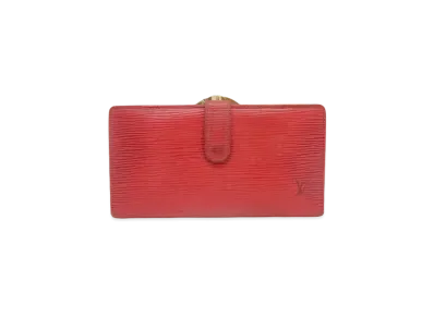 Louis Vuitton Continental Viennois Epi "Castilean Red"