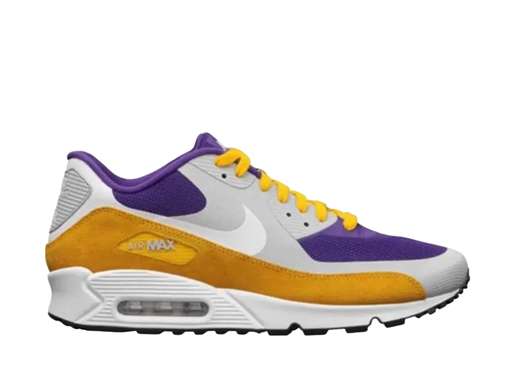Minnesota Vikings × Nike Air Max 90 "Purple/White/University Gold/Grey"