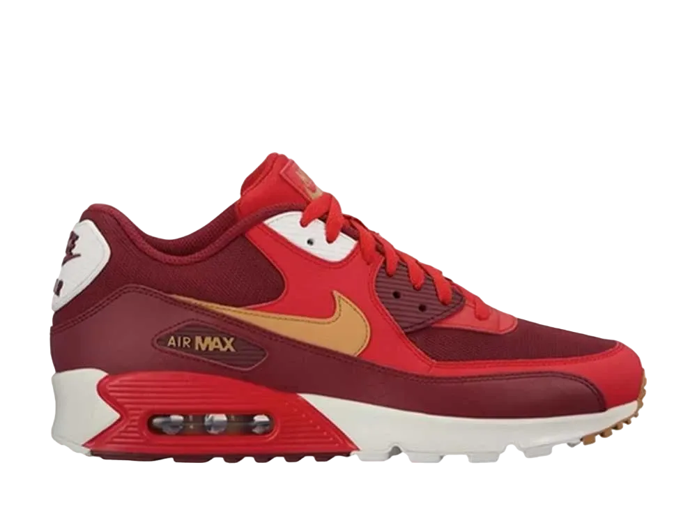 Nike Air Max 90 "Game Red/Elemental Gold"