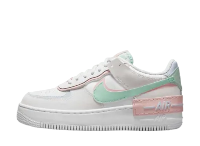 Nike Women's Air Force 1 Shadow "White/Atmosphere/Mint"