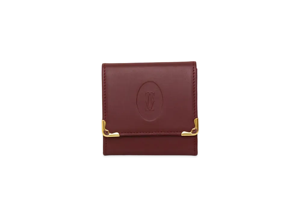 Cartier Must de Cartier Coin Case "Bordeaux"