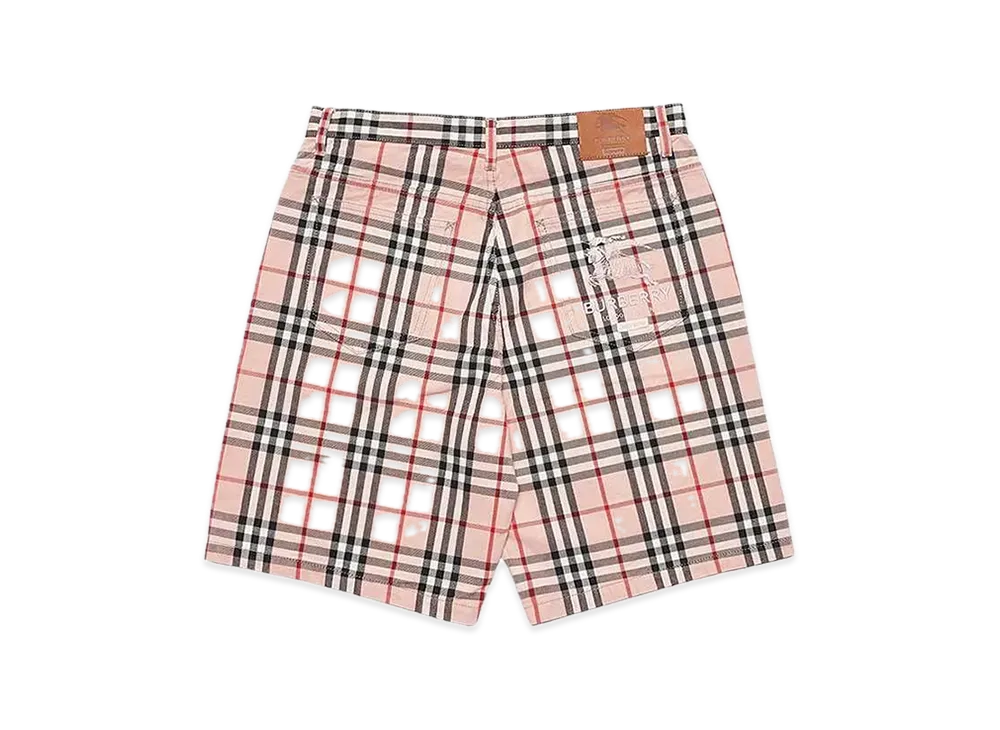 Supreme / Burberry Denim Short "Pink"