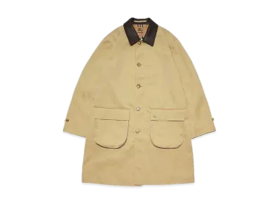 Supreme / Burberry Leather Collar Trench "Beige"