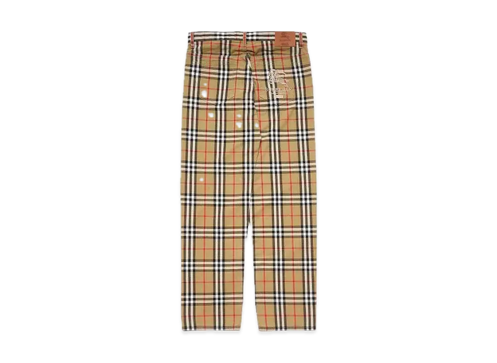 Supreme / Burberry Regular Jean "Beige"