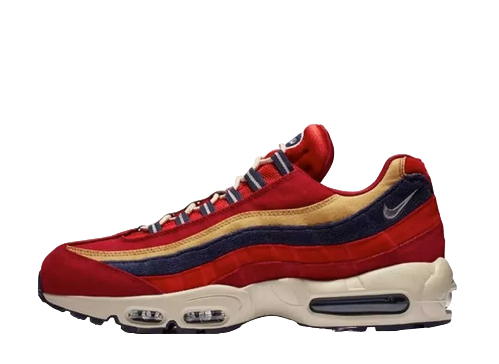 スニーカー Nike Air Max 95 Red Crush Wheat Gold Nike Air Max 95 Red Crush Wheat Gold Men's - 538416-603 - US
