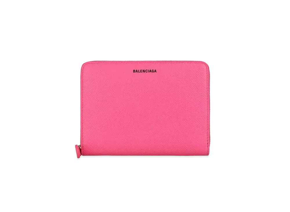 バレンシアガ レザー ジップアラウンドウォレット ”ピンク” 569040 06H2N 5660