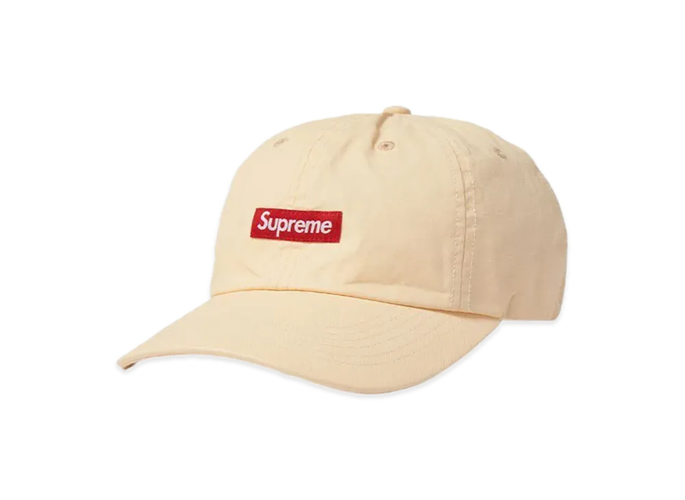 シュプリーム スモール ボックス コウティド リネン 6パネル "ナチュラル"