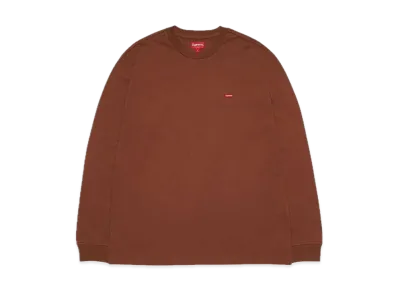 Supreme Small Box L/S Tee "Brown"(22SS)