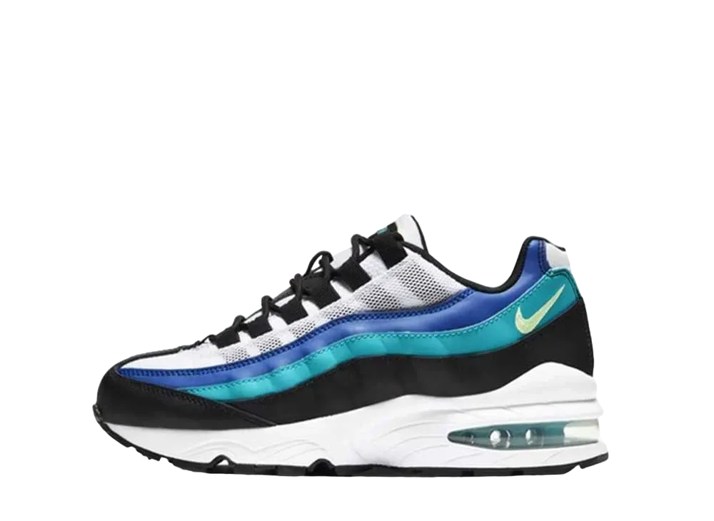 ナイキ GS エアマックス95 "ブラック/オラクルアクア" (キッズ)