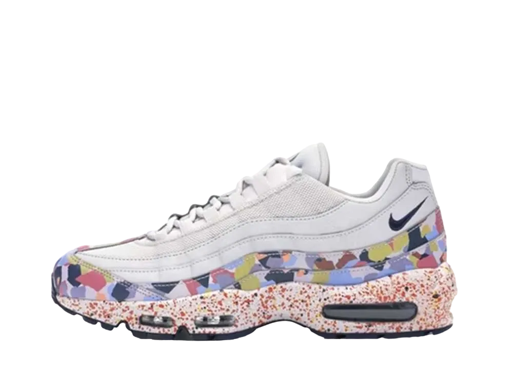 ナイキ ウィメンズ エアマックス95 SE "バストグレー/ミッドナイトネイビー"