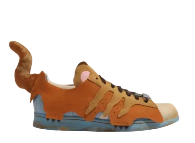 adidas Superstar "Clear Blue/Ecrutinto/Orange Rush"