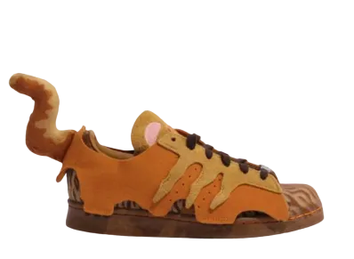 adidas Superstar "Brown Dessert/Mesa/Orange Rush"