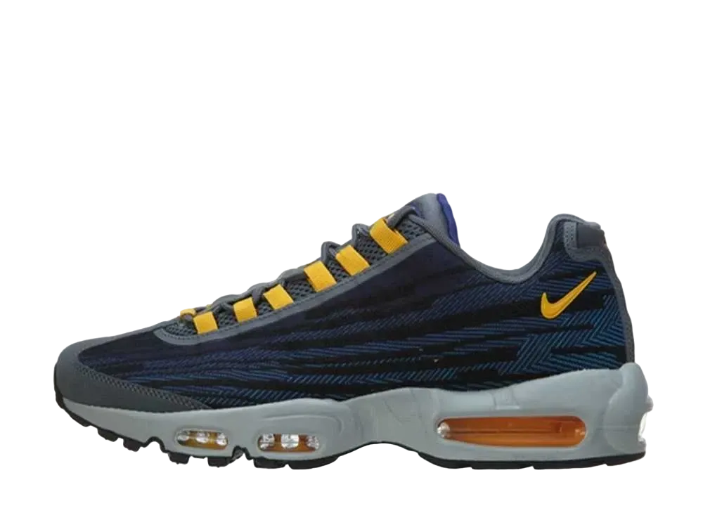 ナイキ エアマックス95 JCRD "ディープロイヤルブルー/ユニバーシティゴールド/ダークグレー"
