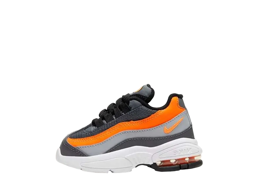 ナイキ TD エアマックス95 "グレー/ブラック/オレンジ" (キッズ)