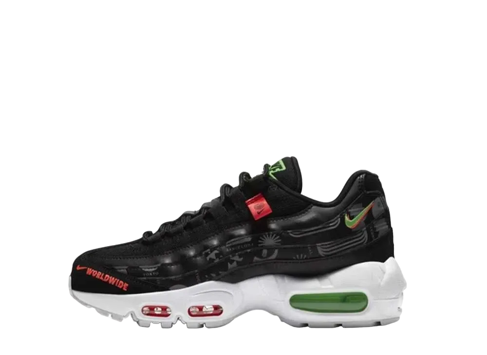 Nike GS Air Max 95 Recraft SE Worldwide Pack "Black"