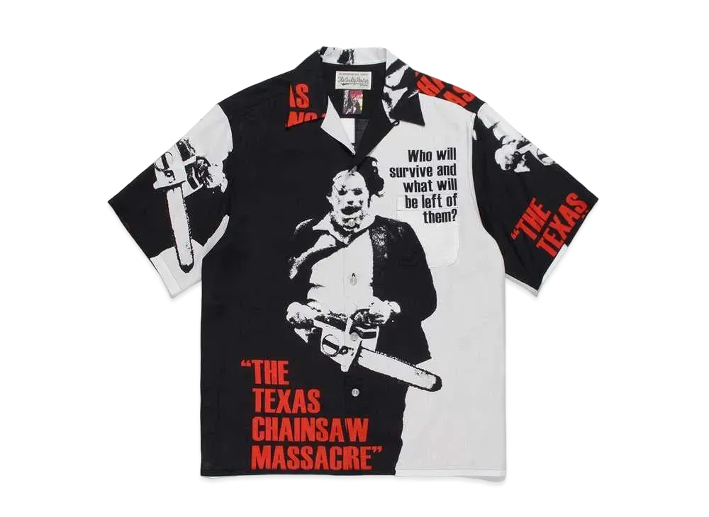 WACKO MARIA THE TEXAS CHAINSAW MASSACRE / HAWAIIAN SHIRT #1 "One"