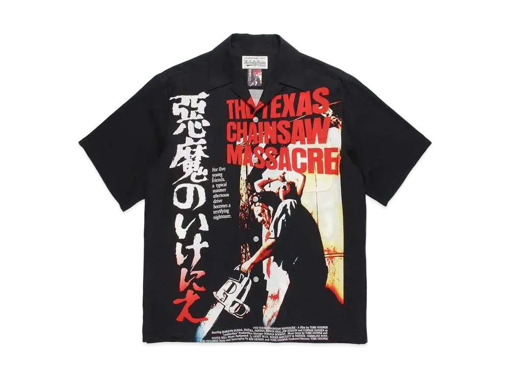 WACKO MARIA THE TEXAS CHAINSAW MASSACRE / HAWAIIAN SHIRT #2 "One"