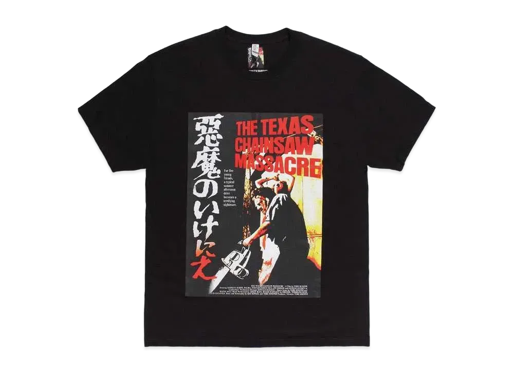 WACKO MARIA THE TEXAS CHAINSAW MASSACRE / T-SHIRT #3 "Black"