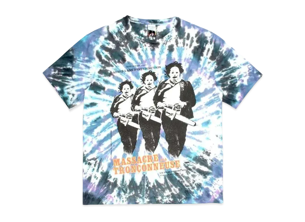 WACKO MARIA THE TEXAS CHAINSAW MASSACRE / TIE-DYE T-SHIRT #2 "One"