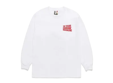 WACKO MARIA THE TEXAS CHAINSAW MASSACRE / LONG SLEEVE T-SHIRT #1 "White"