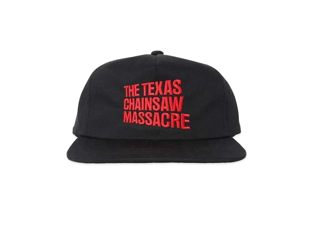WACKO MARIA THE TEXAS CHAINSAW MASSACRE / SNAPBACK CAP "Black"