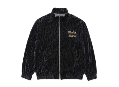 WACKO MARIA LEOPARD VELVET JACKET "Gray"
